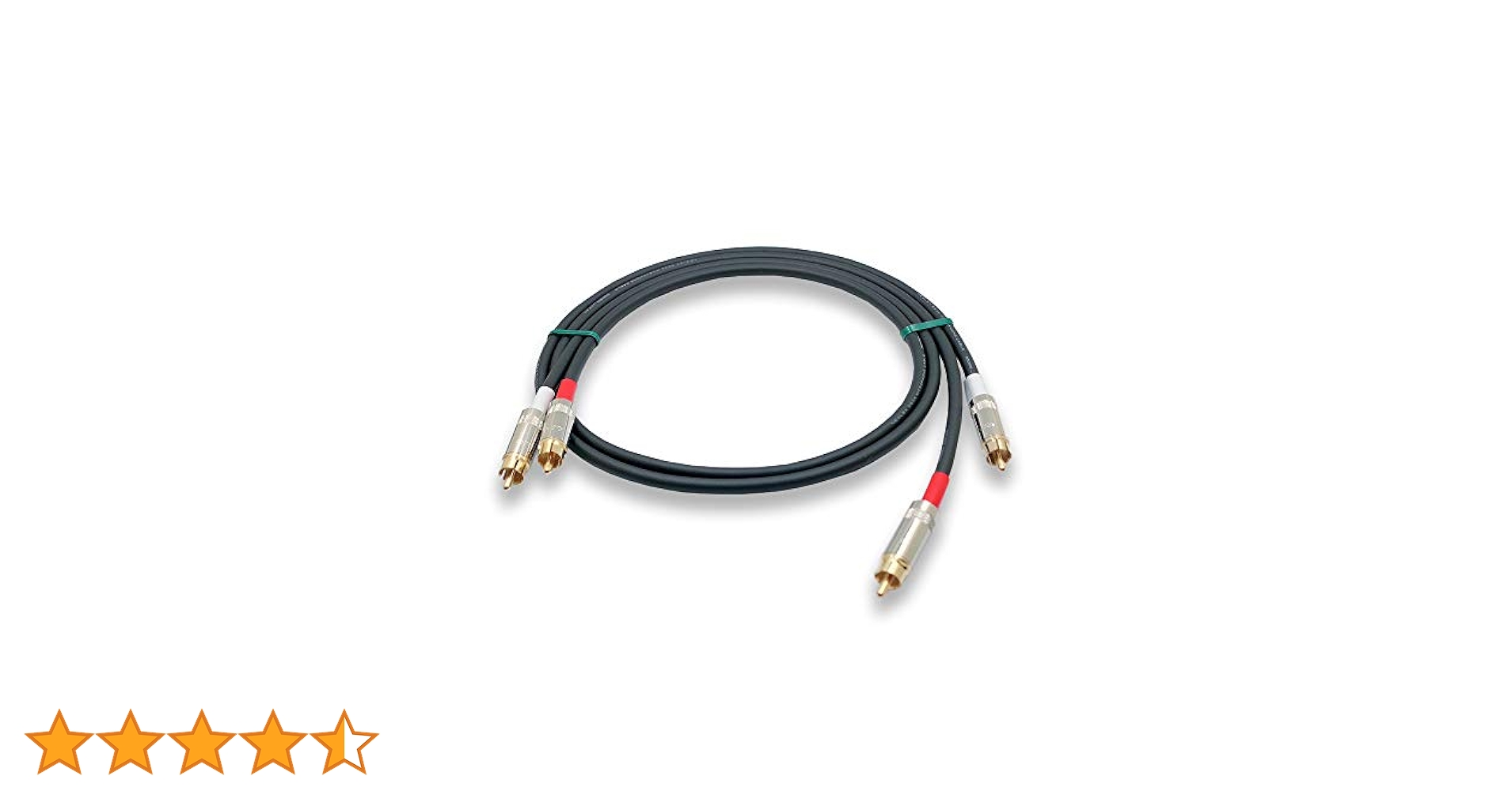 【オーダー品】モガミ2534 4m RCAオーディオケーブル2本ペア×2セット Amazon | MOGAMI(モガミ)2534 RCAオーディオラインケーブル RCA